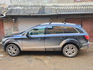 Audi Q7 2005–2015 Dakdragers (dwarsbalken) voor geïntegreerde dakrails, afsluitbaar WingCarrier V2 (2 st.) Zwart foto 2