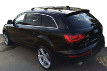 Audi Q7 2005–2015 Dakdragers (dwarsbalken) voor geïntegreerde dakrails, afsluitbaar WingCarrier V2 (2 st.) Zwart foto 19