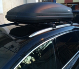 Audi Q7 2005–2015 Dakdragers (dwarsbalken) voor geïntegreerde dakrails, afsluitbaar WingCarrier V2 (2 st.) Zwart foto 18