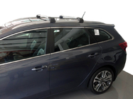 Kia Ceed 2012–2018 Dakdragers (dwarsbalken) voor geïntegreerde dakrails, afsluitbaar WingCarrier V2 (2 st.) Grijs foto 1