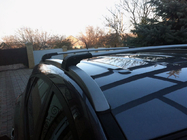 Hyundai IX-35 2010–2015 Dakdragers (dwarsbalken) voor geïntegreerde dakrails, afsluitbaar WingCarrier V2 (2 st.) Zwart foto 1