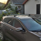 Kia Sportage 2015–2021 Dakdragers (dwarsbalken) voor geïntegreerde dakrails, afsluitbaar WingCarrier V2 (2 st.) Grijs foto 17