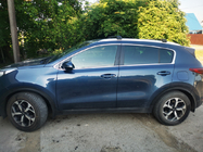 Kia Sportage 2015–2021 Dakdragers (dwarsbalken) voor geïntegreerde dakrails, afsluitbaar WingCarrier V2 (2 st.) Grijs foto 1