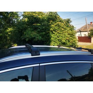 Dakdragers (dwarsbalken) voor geïntegreerde dakrails, afsluitbaar WingCarrier V2 (2 st.) Kia Sportage 2015–2021 foto 2