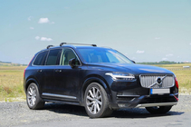 Volvo XC90 2015– Dakdragers (dwarsbalken) voor geïntegreerde dakrails, afsluitbaar WingCarrier V2 (2 st.) Zwart foto 1