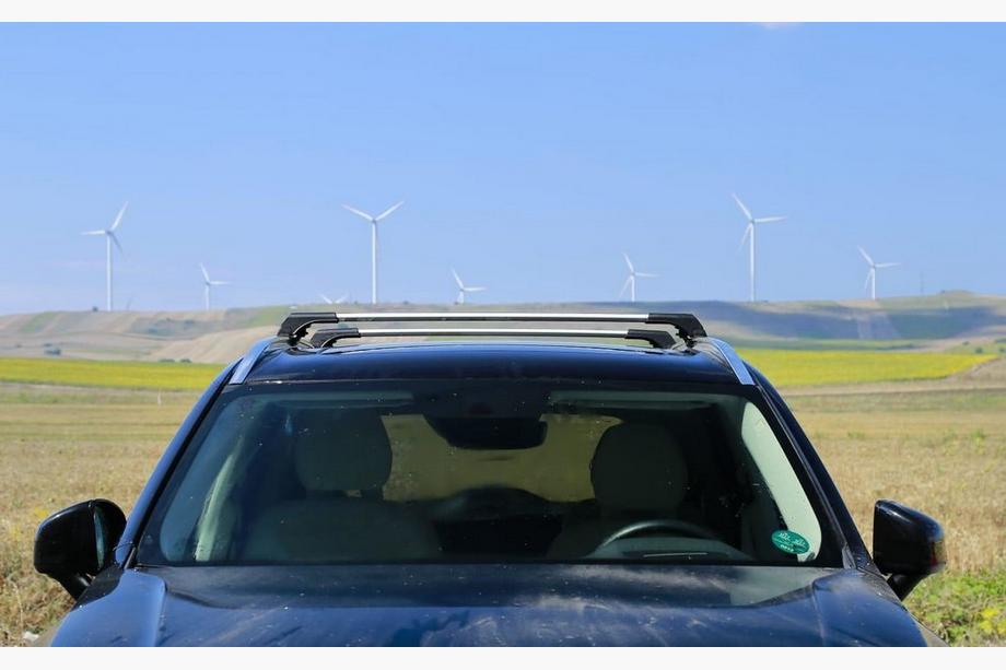 Volvo XC90 2015– Dakdragers (dwarsbalken) voor geïntegreerde dakrails, afsluitbaar WingCarrier V2 (2 st.) Foto 2