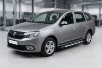 Renault Logan MCV 2013–2022 Sunrise side steps (2 stuks, aluminium) foto 1