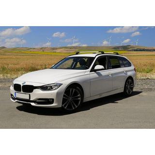 Dakdragers (dwarsbalken) voor geïntegreerde dakrails, afsluitbaar WingCarrier V2 (2 st.) BMW 5 Serie F10/F11 2010–2016 foto 1