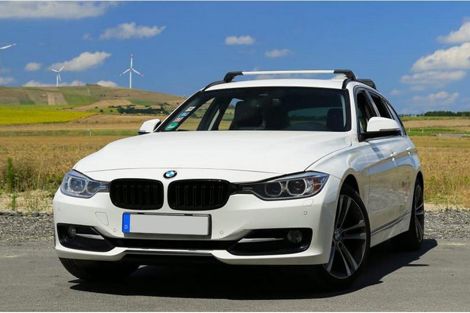 BMW 5 Serie F10/F11 2010–2016 Dakdragers (dwarsbalken) voor geïntegreerde dakrails, afsluitbaar WingCarrier V2 (2 st.) Foto 20