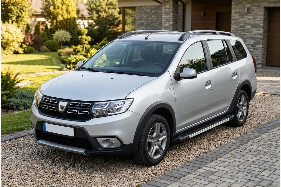 Renault Logan MCV 2013–2022 Side steps RedLine V1 (2 stuks, aluminium) Image