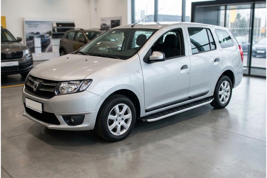 Renault Logan MCV 2013–2022 Fullmond side steps (2 stuks, aluminium) Image