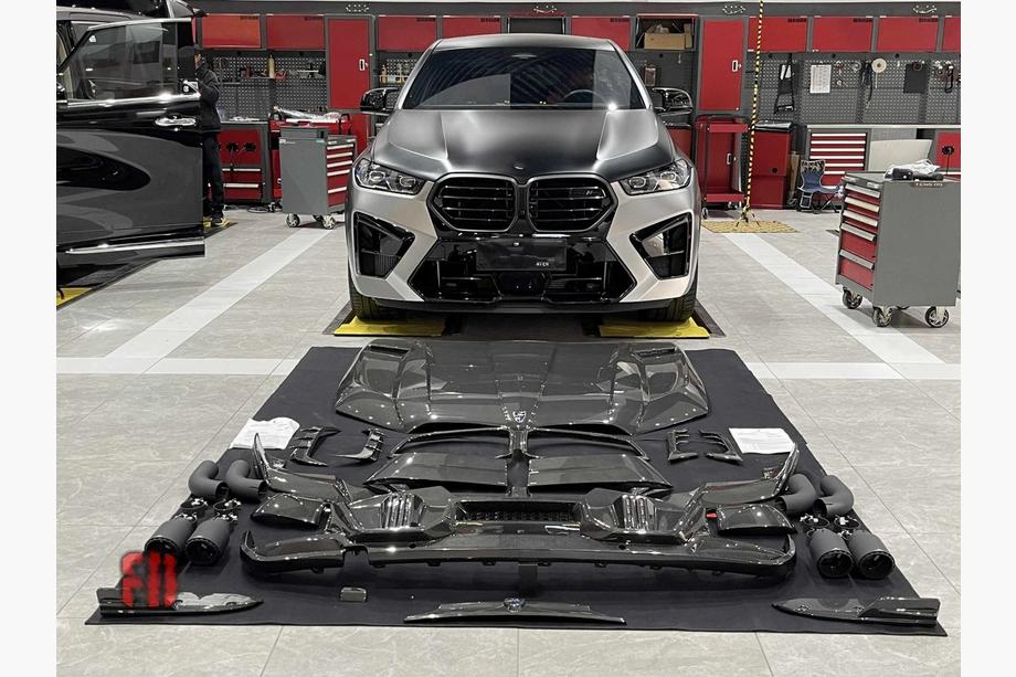 BMW X6 G06 2019–2027 Bodykit set voor X6M F96 LRT-Design Carbon (2023+) Image