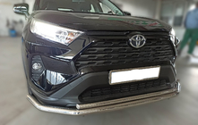 Toyota Rav 4 2019–2025 Bullbar voorzijde F3-10 (RVS) foto 1