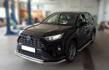 Toyota Rav 4 2019–2025 Bullbar voorzijde F3-10 (RVS) foto 2