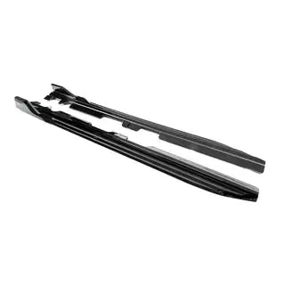 Sideskirt blades (glans zwart) BMW X4 G02 2018– foto 4