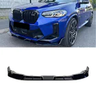 BMW X3 G01 2018– Voorlip spoiler (voor F97 2022-2024, hoogglans zwart) foto 8