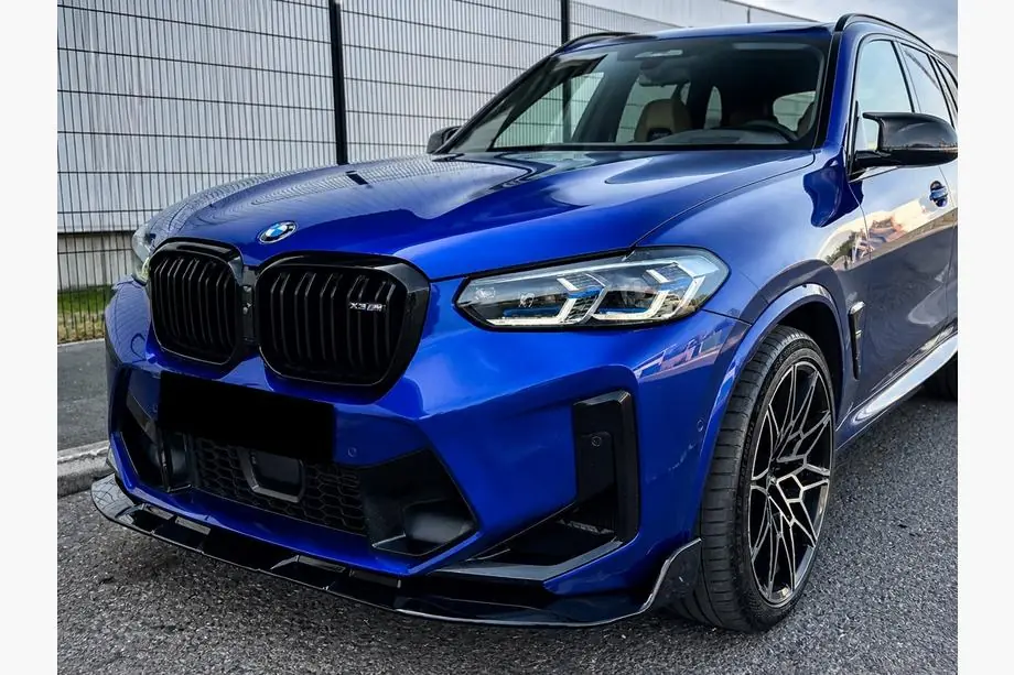 BMW X3 G01 2018– Voorlip spoiler (voor F97 2022-2024, hoogglans zwart) Image