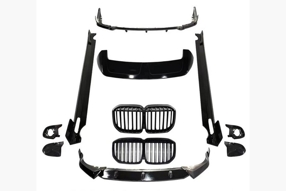 BMW X7 G07 2019– Warrior Black bodykit (voor M-Sport 2018-2022) Image