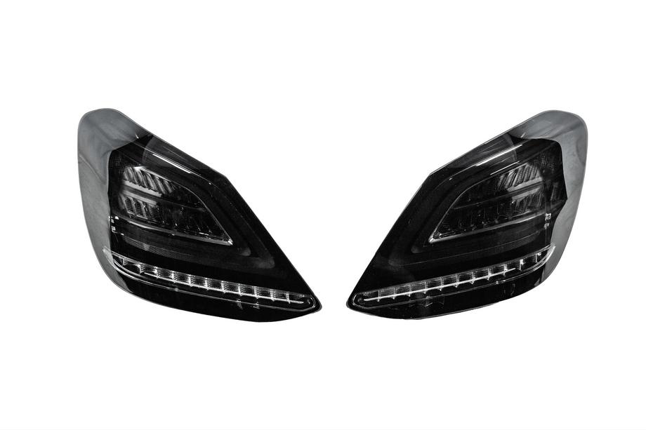 Mercedes C-klasse W205 2014–2021 Achterlichten BlackEdition V2 (2 stuks) Foto 2