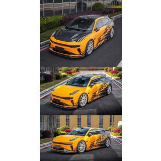 SRS-Style bodykit set (voor 2024+, carbon) Zeekr 001 2021– foto 4