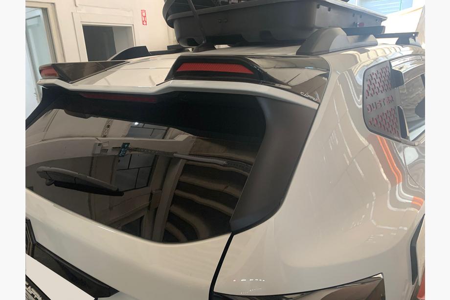 Dacia Duster 2024– EuroCap spoilerkappen (2 stuks, hoogglans zwart) Image