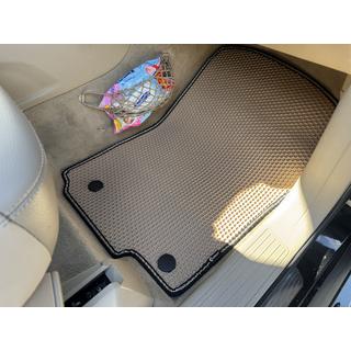 Rubberen automatten Carsuit (Beige) foto 3
