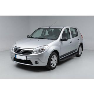 Bosphorus Black side steps (2 st., aluminium) Renault Sandero 2007–2013 foto 1