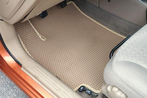 Chevrolet Aveo T250 2005–2011 Rubberen automatten Carsuit (Beige) foto 1