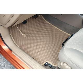 Rubberen automatten Carsuit (Beige) foto 1