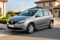 Renault Sandero 2013–2022 Zijtreden RedLine V1 (2 stuks, aluminium) foto 1