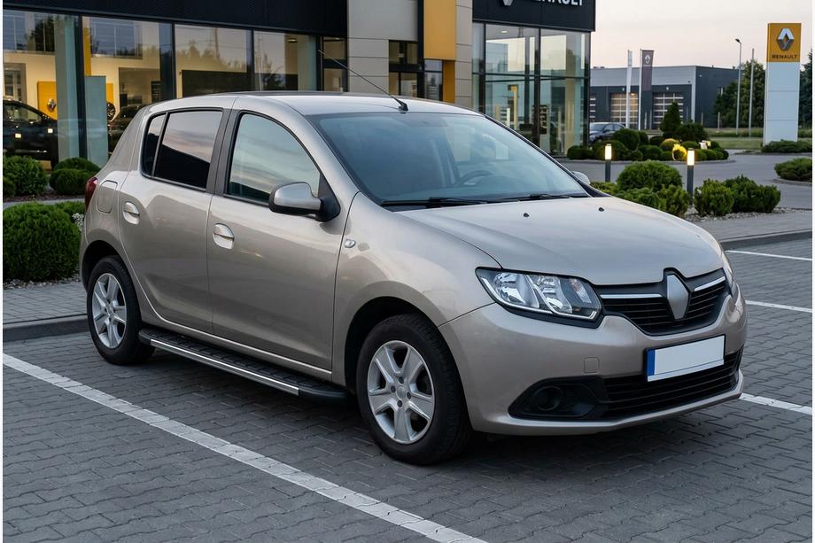 Renault Sandero 2013–2022 Duru side steps (2 stuks, aluminium) Image