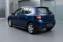Renault Sandero 2013–2022 Bosphorus Black side steps (2 st., aluminium) foto 1