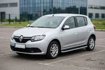 Renault Sandero 2013–2022 Side steps Tayga Grey (set van 2, aluminium) foto 1