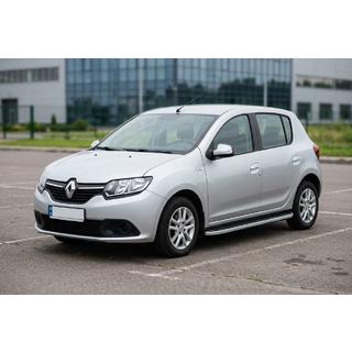 Side steps Tayga Grey (set van 2, aluminium) Renault Sandero 2013–2022 foto 1