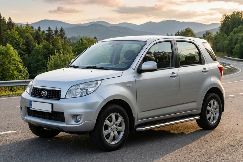Daihatsu Terios 2006–2017 Maydos V1 zijtreden (set 2 stuks, aluminium + RVS) Image