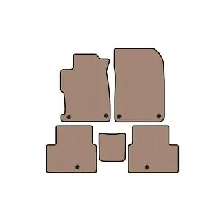 Rubberen automatten Carsuit (2012-2015, beige)
