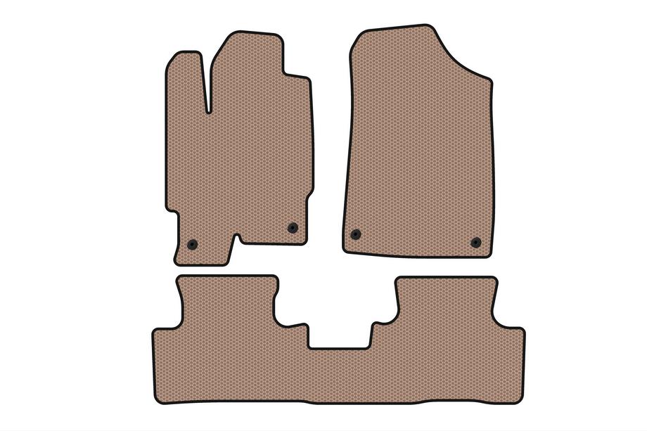 Acura RDX 2006–2012 Rubberen automatten Carsuit (Beige) Foto 1