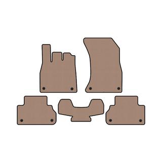 Rubberen automatten Carsuit (Beige) Audi Q5 2017–2025 foto 1