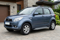 Daihatsu Terios 2006–2017 Rainbow zijtreden (set van 2, aluminium) foto 1