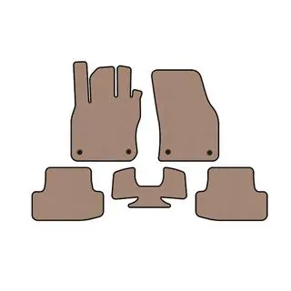 Rubberen automatten Carsuit (Beige) foto 1
