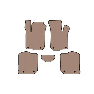 Rubberen automatten Carsuit (HB, beige) foto 1