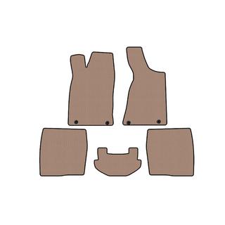 Carsuit rubberen automatten (1987-1991, Sedan, beige) Audi 80/90 1987–1996 foto 1