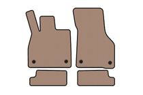 Audi TT 2014–2023 Rubberen automatten Carsuit (Coupé, beige) foto 1