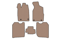 Audi 100 C3 1988–1991 Rubberen automatten Carsuit (1982-1988, Sedan, beige) foto 1