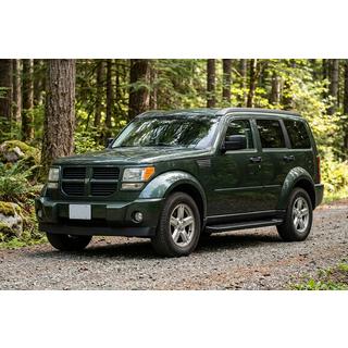 Allmond Black side steps (2 st., aluminium) Dodge Nitro 2006–2011 foto 1
