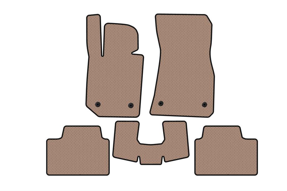 BMW 3 Serie G20/G21 2018– Rubberen automatten Carsuit (Beige) Image