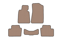 BMW 3 Serie E30 1982–1994 Rubberen automatten Carsuit (Beige) foto 1