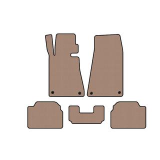 Rubberen automatten Carsuit (Beige) BMW 5 Serie E34 1988–1995 foto 1