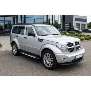 Sunrise side steps (set van 2, aluminium) Dodge Nitro 2006–2011 foto 1