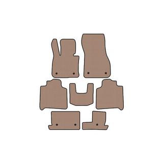 Carsuit rubberen automatten (voor F46, 2 rijen, beige) BMW 2 Serie Active Tourer F45/F46 2014–2021 foto 1